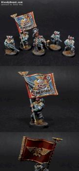 Militarum Tempestus Scions Command Squad by BloodyBeast.com