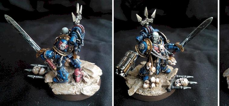 Malcharion the Warsage - Captain of the Night Lords 10th Company by Freg from FeuWeuh