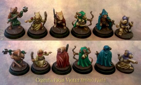 Mice & Mystics Board game by VIOLET