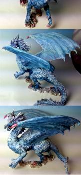 Dragon of Ice and Shadow by Whazbumm