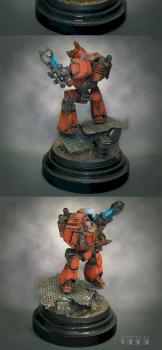Blood Angels Contemptor Pattern Dreadnought by Geni