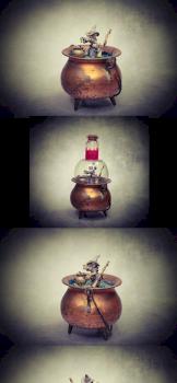 Witch Mouse by Matpaint