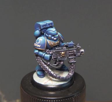 Ultramarine Heavy Bolter by AsyLum