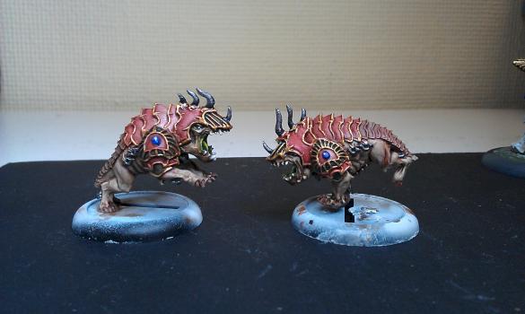 Skorne Reptile Hounds by OwnedByCats