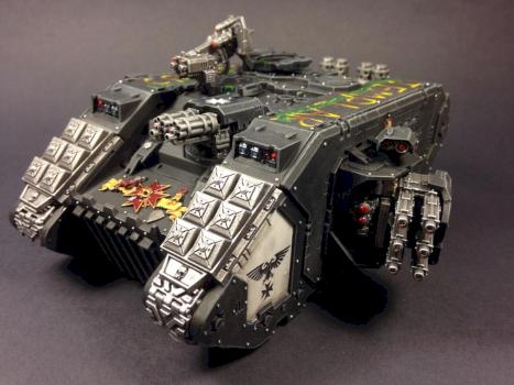 Black Templar Land Raider Crusader by AdeptusIgnika