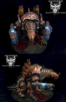 Chaos Space Marines Forgefiend by tattooman