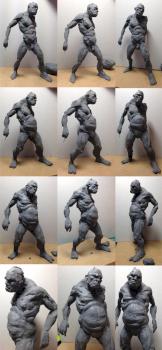 Ogre sketch by Scibor