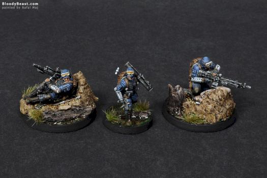 Infinity Ariadna Zouaves Squad by BloodyBeast.com