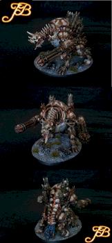 Chaos Space Marine Forgefiend by Caisleán