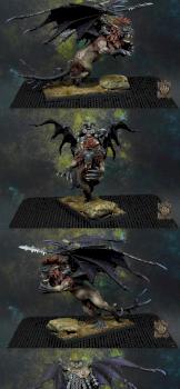 Warriors of Chaos Lord on Manticore by Vathaar