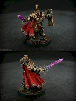 Lord Inquisitor Hector Rex detail by War and Paint