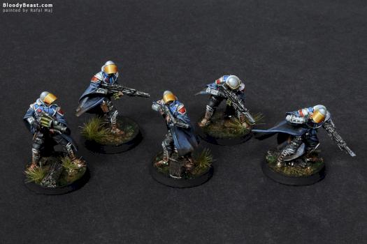 Infinity Ariadna Loup-Garous Squad by BloodyBeast.com
