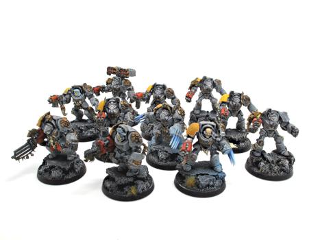 Pack of wolf guards by Leon0679