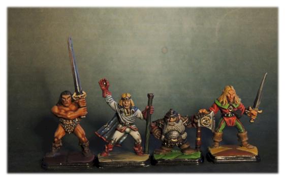 heroquest heroes by Bombur