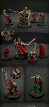 Lord Inquisitor Hector Rex and retinue by War and Paint