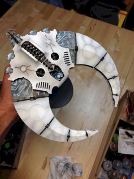 Necron Night Scythe by G.Rossi