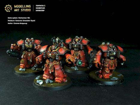 Centurion Devastator Squad by Modelling Art Studio