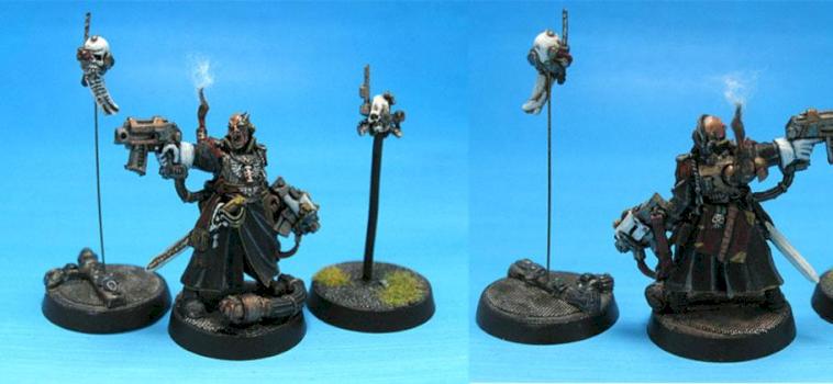 Inquistor Castus & servo skulls V 2.0 by neuroticGOD