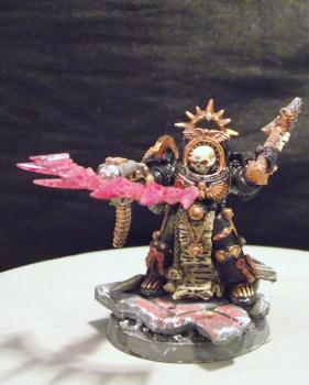 Space Marine Chaplain in Terminator Armor by gregariousclaw