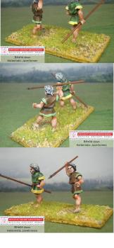 28mm Hellenistic Javelinmen BHe04 by dygp2010