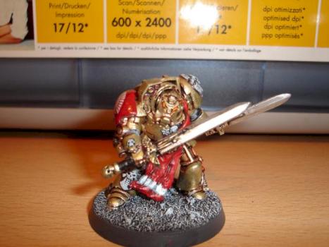 Space Marine Terminator Captain by Bigdog78