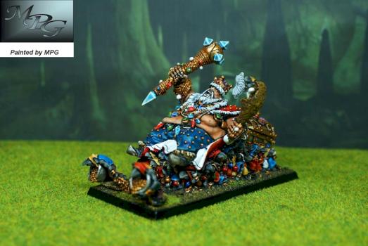 OK01 - Ogre Kingdoms Overtyrant Greasus Goldtooth by miss painting