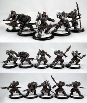 Blighted Ogrun Warmongers, Legion of Everblight by Pszito