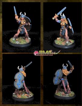 Ingrid,Female Viking Warrior by belminiart