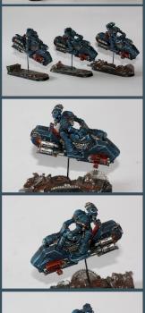 Night lords Pre-Heresy Jetbike by zekaine