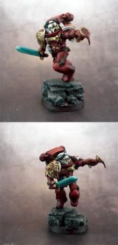Blood Angels Sanguinary priest by Doom77