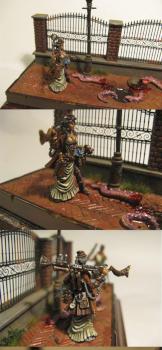 Are we finished? - Steampunk Dorothy and Partner by Goblintreiber
