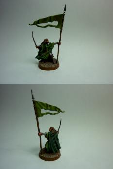 Wood Elf Banner / Bannière Elfe Sylvain by Okherus