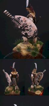 Zulu warrior by taiko