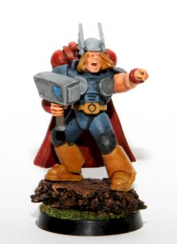 Space Wolf Rune Priest Thor by kaiserdean