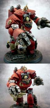 Blood Angels Contemptor Dreadnought by Doom77