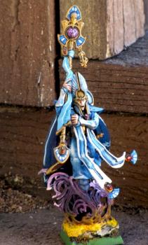 High Elf Arch Mage with Staff by Captain_Chronos