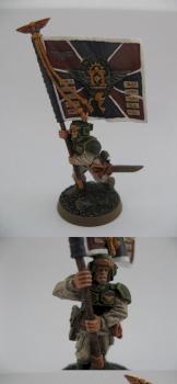 Imperial Guard Standard Bearer by Muzzle
