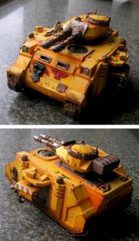Imperial fists Predator by Sponsra