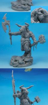 Minotaur 54mm scale Converted by Scibor