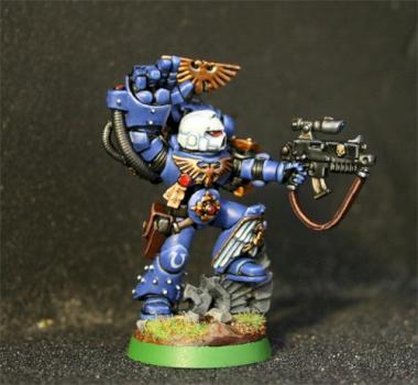 ultramarine veteran sergant by exocorp