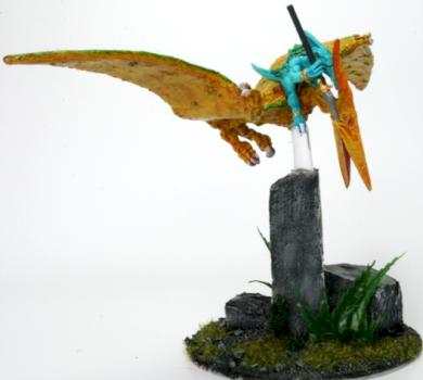 Terradon with Skink rider by white aardvark
