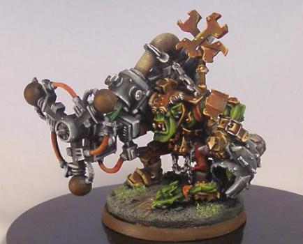 Ork with stange gun by lecks