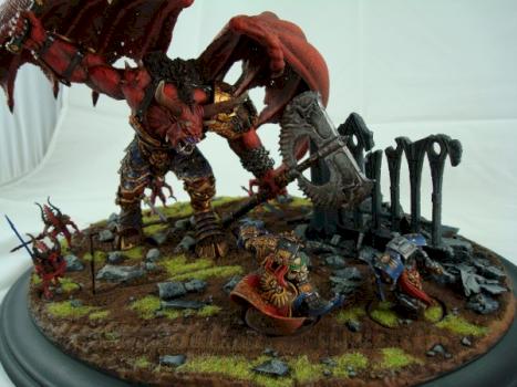 Inquisitor VS Bloodthirster New Picture by socalgamer