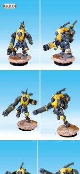 Tau XV25 Stealth Armour - Bronze GD Toronto by Arkaal