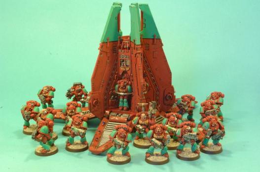 Space Marines + Droppod by Raidus