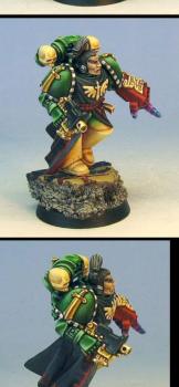 Dark Angels Veteran w/Powerfist by Celthulhu