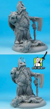 Dwarf Lord 54mm scale Converted by Scibor