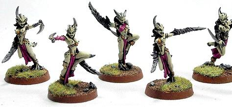 Demonettes of Slaanesh by lecks