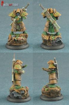 Baldur the Stoncleaver - Circle Orboros Warlock by Asmodean