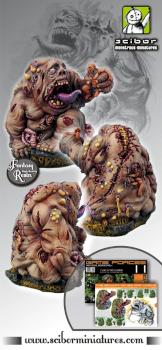 28mm scale Big Fat Uncle - Monster from Scibor Monstrous Miniatures by Scibor